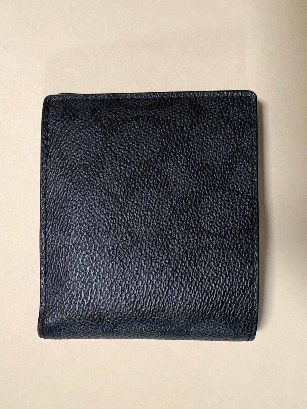 Men's COACH Black Leather Bifold Wallet